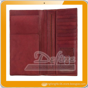 Hot Selling Leather Travel Document Organizer OEM Passport Wallet